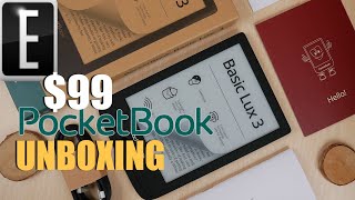 Pocketbook Basic Lux 3 99 eReader  Unboxing [upl. by Resa640]