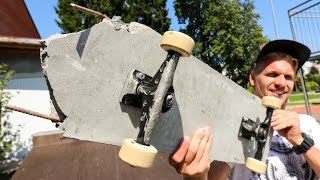 CONCRETE SKATEBOARD [upl. by Rehprotsirhc]