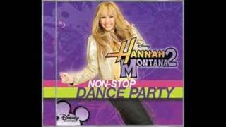 Hannah MontanaNobodys Perfect Remix NonStop Dance Party [upl. by Aerda]