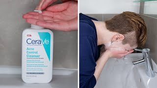 How to use CeraVe Acne Control Cleanser [upl. by Ativoj]