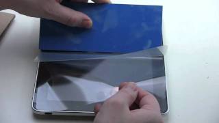 Dipos Anti Reflex Ipad Schutzfolie Review und Anleitung zum Anbringen [upl. by Allekram]