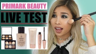 Primark Makeup ‼️ im LIVE TEST l Kisu [upl. by Anreval]