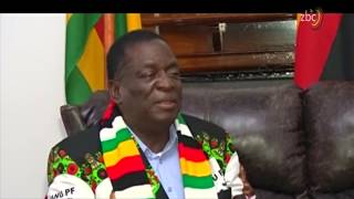 INTERVIEW Mnangagwa speaks out after the rally explosion [upl. by Einolem]