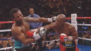 Mayweather vs Mosley Highlights HQ 720p by AAProductions [upl. by Ardisi]