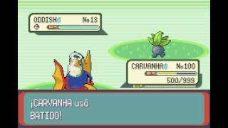 POKEMON EMERALD  CARVANHA  BATIDO  MILK DRINK [upl. by Perrie]