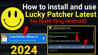 How To Install And Use Lucky Patcher Latest Version Any Android No Root 2024 [upl. by Lexy]