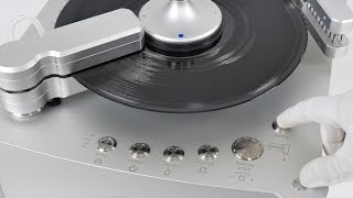 Vinyl cleaning  Clearaudio Double Matrix Professional SONIC [upl. by Cha]