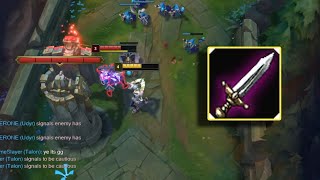 This Champion KILLS 60HP Zed under the Turret [upl. by Richardo855]