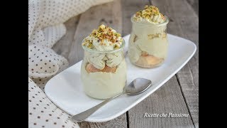 Tiramisù al pistacchio  Ricette che Passione [upl. by Dijam]