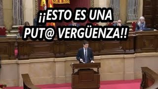 ¡¡NO VEAS ESTE VÍDEO ¡¡TE CABREARÁS Parlamento de Cataluña [upl. by Ttirrem]