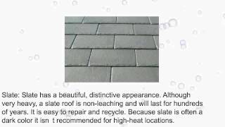 Types of roofing material [upl. by Jeniece]