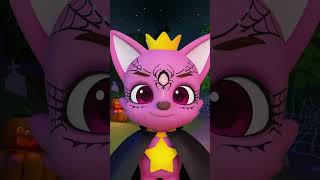 🎃 Pinkfong Wearing Halloween Makeup Hogi Halloween shorts [upl. by Octavie]