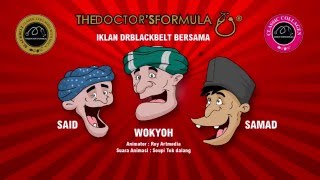 Animasi Wokyoh Samad Said bersama Iklan Drblackbelt [upl. by Connors117]