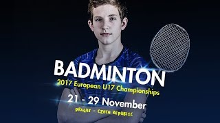 Bjorkler  Söderström vs Panagiotou  Tsamousiadis MD R32  European U17 C’ships 2017 [upl. by Ecidna]