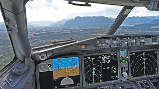 iFly 737 Max flown by Real 737 Captain  Two Sector test Flight  Wroclaw – Salzburg [upl. by Anined685]