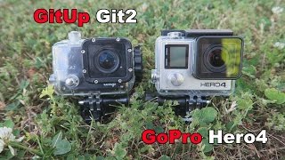 GitUp Git2 vs GoPro Hero 4 Black comparativa [upl. by Caril]