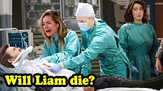 CBS The Bold and the Beautiful Spoilers Liam is close to death Steffy and Hope cry [upl. by Eus]