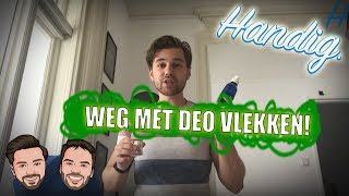 Zweetvlekken op je kleding Wij hebben DE OPLOSSING  HANDIG [upl. by Sherri]