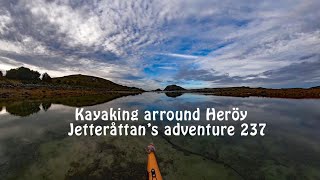 Kayaking arround Heröy island Helgelandskysten Norway [upl. by Dzoba668]