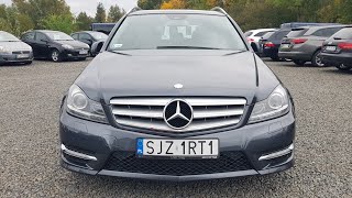 Mercedes CKLASA W204 C220CDI 170KM Avantgarde Prod 2013r Przeb 154000km Zarejestrowany BogataWersja [upl. by Haimaj]