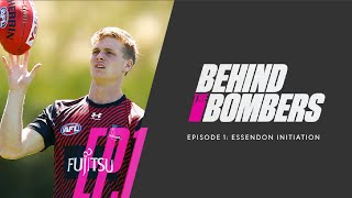 Behind the Bombers  The Essendon initiation [upl. by Ylicis410]