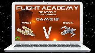 Flight Academy Season 7  Game 12  Republic V Resistance [upl. by Reppep]