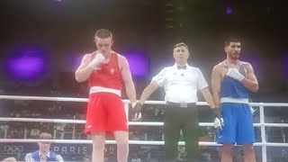 🔴Olympics2024 🇮🇪JACK MARLEY VS 🇹🇯DAVLAT BOLTAEV 92KG HEAVYWEIGHT DIV Tajikistan Ireland [upl. by Nerad]