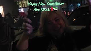 NEW YEAR FIREWORKS ABU DHABI CORNICHE 2024 NEW YEAR CELEBRATION  PINOY OFW NURSE newyear2024 ofw [upl. by Swee583]