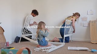 Delilahs BEDROOM MAKEOVER amp Room Tour  Rhiannon Ashlee Vlogs [upl. by Bedelia746]