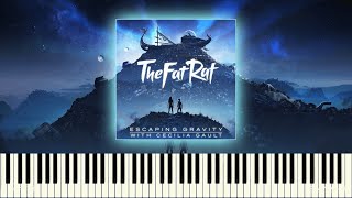 【Piano Cover】 TheFatRat amp Cecilia Gault  Escaping Gravity Chapter Three [upl. by Osnola]