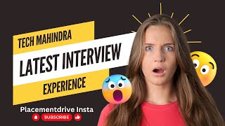 Tech Mahindra Latest Interview Experience 2024  Tech Mahindra Interview 2024 [upl. by Aihsak]