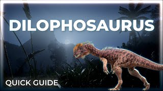 DILOPHOSAURUS Quick Guide  The Isle Evrima [upl. by Notrub]