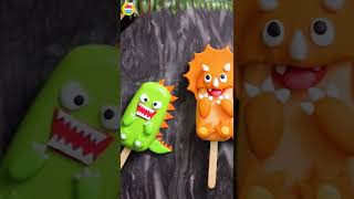 Dinosaur Cake Popsicle Shorts  Nyam Nyam [upl. by Belanger]