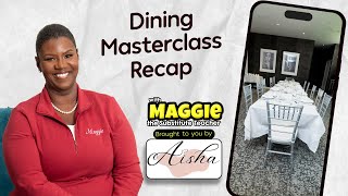 Maggie’s Dining Masterclass Review [upl. by Mauer]