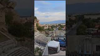 Bulgaria Plovdiv anciant roman amphitheatre [upl. by Ynnub]