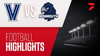 Highlights Villanova Football vs Monmouth  2024 CAA [upl. by Acinok]