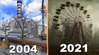 Evolution of Chernobyl Games 20042021 [upl. by Dennison]