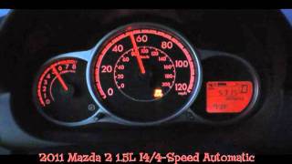 2011 Mazda2 060 MPH [upl. by Noraed967]