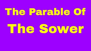 Pilgrimage of jesus  The Parable of the Sower [upl. by Zannini]