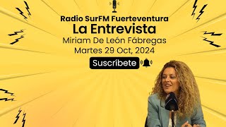 Entrevista a Miriam De León 291024 [upl. by Kline494]