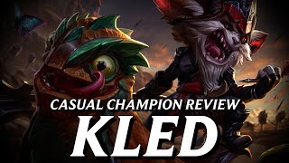 Kled and Skaarl are the pinnacle of perfectly realized thematic potential  Casual Champion Review [upl. by Ainerbas]