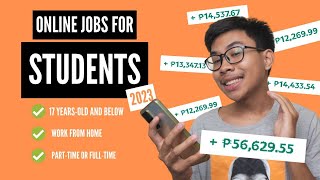 Online Jobs for Students 2023  How to Earn from Home [upl. by Voccola]