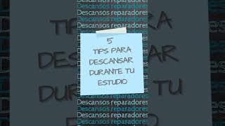 5 tips para optimizar tu descanso [upl. by Gideon13]