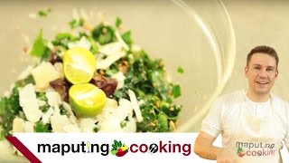 Healthy Filipino Kale Salad Recipe  Filipino Cooking by Chris Urbano [upl. by Eillit]