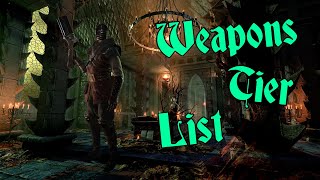 Vermintide 2 Weapons Tier List Bounty Hunter [upl. by Htenek]