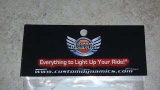 Awesome Yamaha V Star 100 LED Tail Light upgrade 1157 LED Bulb fitting [upl. by Remle821]