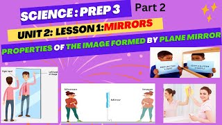 Science prep3unit2lessonmirror part2properties of image formed by plane mirror1st term20242025 [upl. by Esimehc123]