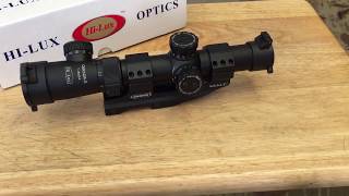 Leatherwood 14x24 CMR Scope amp SWFA SSALT Mount [upl. by Kinom]