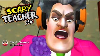 MissT BANI GAMING YOUTUBER 🖥️  SCARY TEACHER 3D [upl. by Karney]