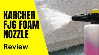 Karcher FJ6 foam nozzle review [upl. by Iaj]